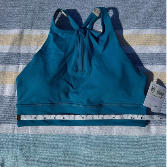 *NWT, Lululemon, Women, Energy High Neck Bra with Zip, Sz 8, B-D Cups - Picture 5 of 10
